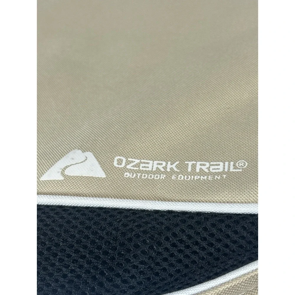 Ozark Trail Stadium/Camping Foam Seat Cushion with Handle - Tan - Used Set Of 2